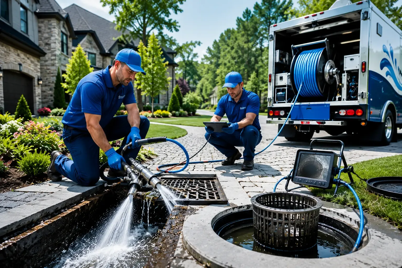 Local outdoor drain cleaning professionals in Sanborn, IA